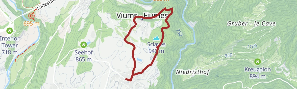 Route map: From Church to Church on the Apple-Growing Plateau of Naz|Natz